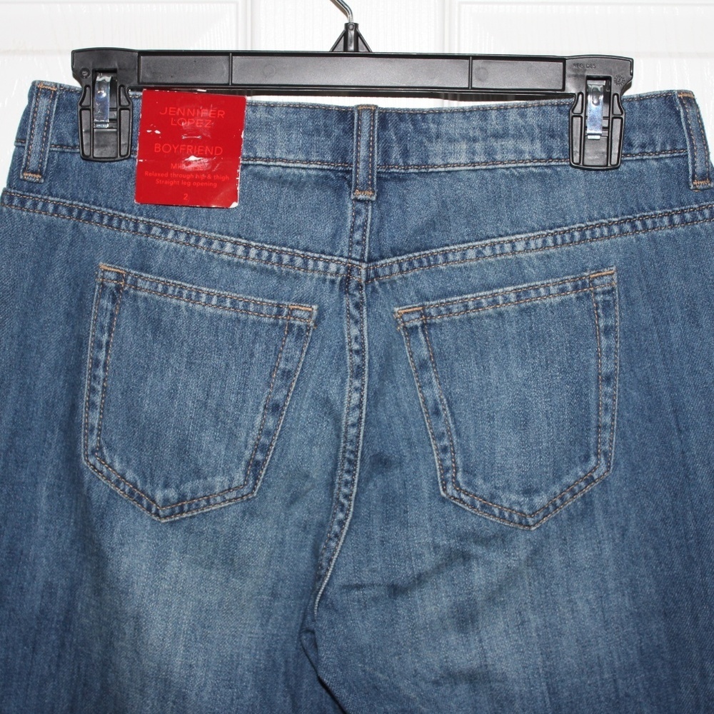 NWT Jennifer Lopez Boyfriend Mid-Rise Jeans - Picture 5 of 8